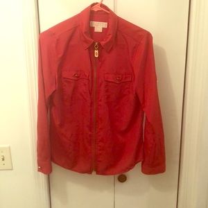 Zipper blouse